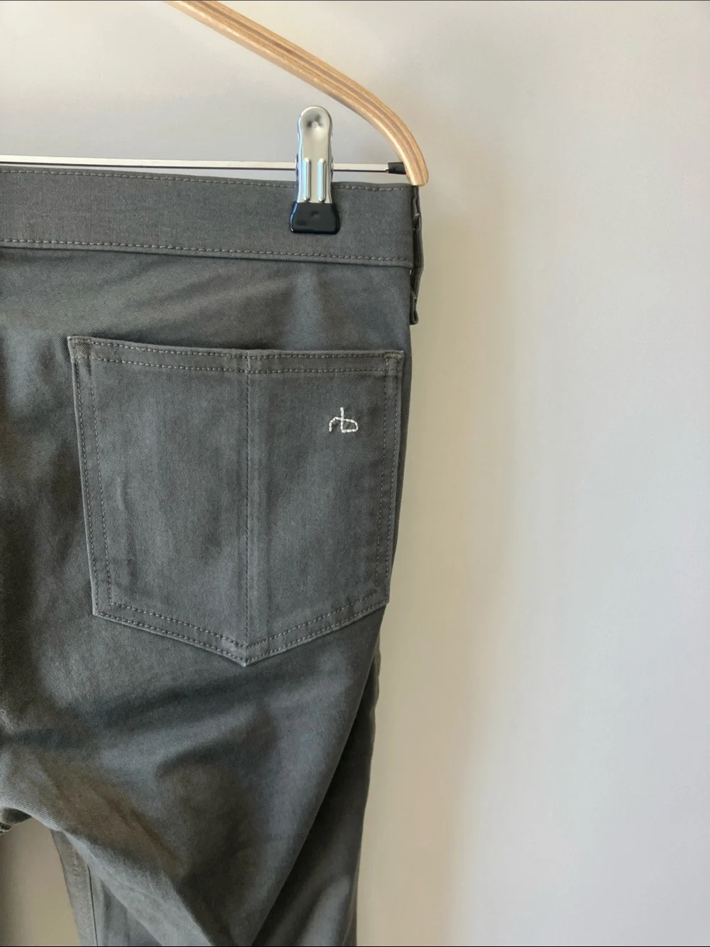 RAG & BONE Women’s Store Exclusive Army Green Halifax Skinny Pants Size 30 NWOT - Picture 5 of 10